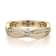 MICHAEL M Wedding Bands 18K Yellow Gold Wedding band R709B R709BYG