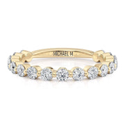 MICHAEL M Wedding Bands 18K Yellow Gold Wedding Band R790B R790B