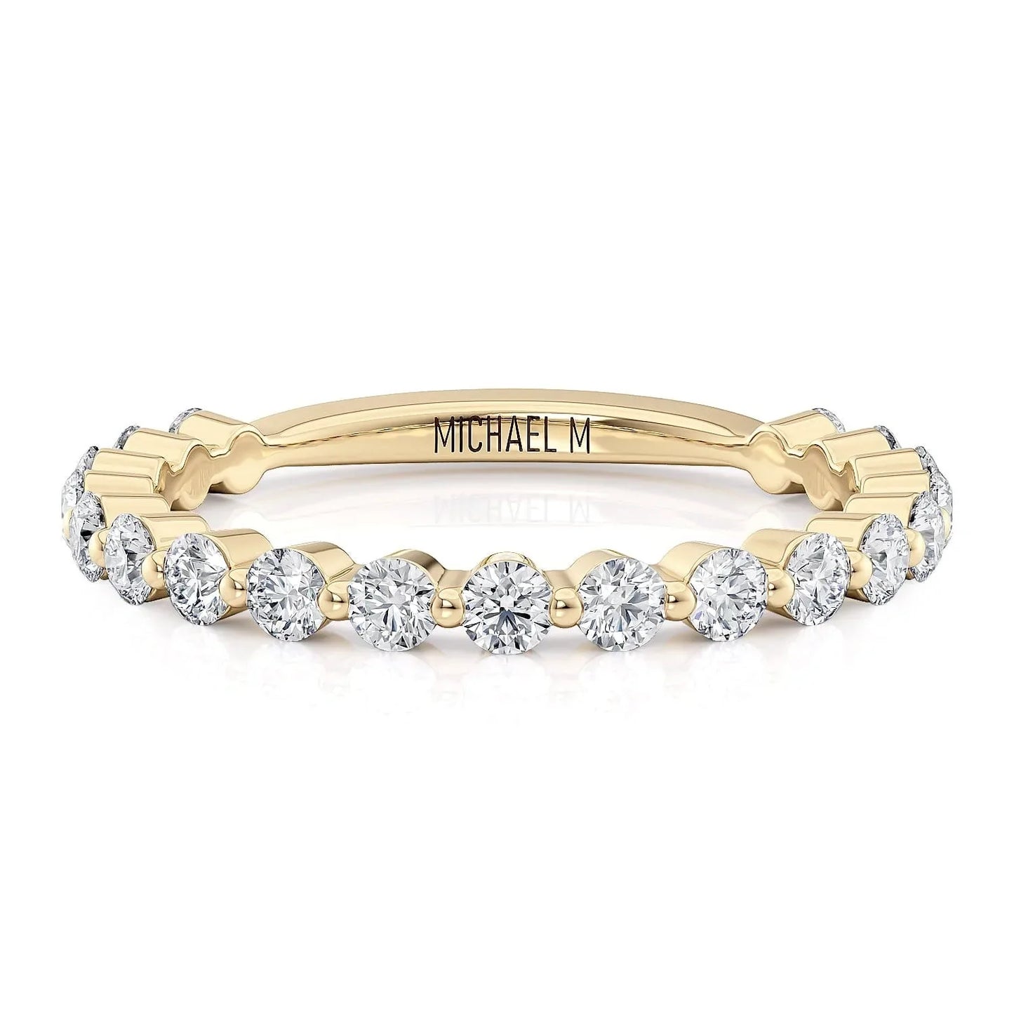 MICHAEL M Wedding Bands 18K Yellow Gold Wedding band R791B