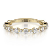 MICHAEL M Wedding Bands Classic Diamond Cluster Band