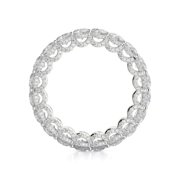 MICHAEL M Wedding Bands Crown Band B328