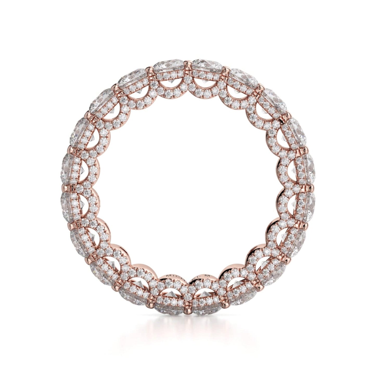 MICHAEL M Wedding Bands Crown Band B328