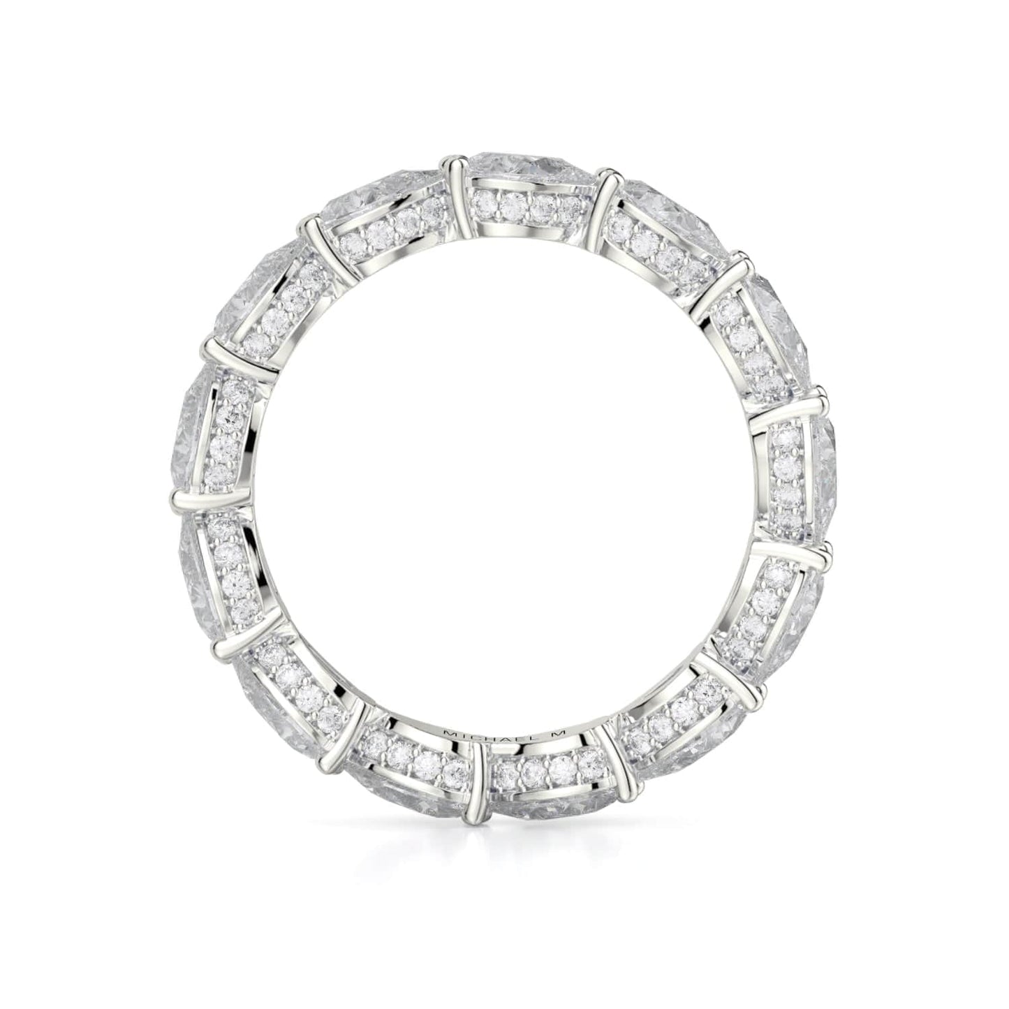 MICHAEL M Wedding Bands Crown Band B329