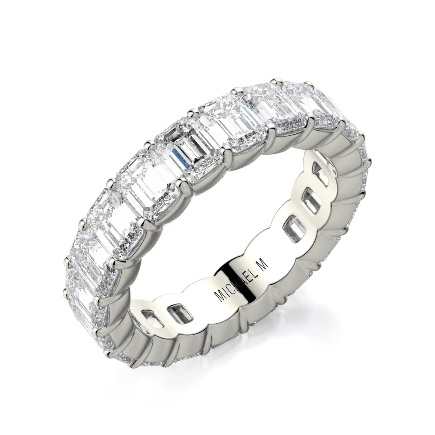 MICHAEL M Wedding Bands Crown Band B330