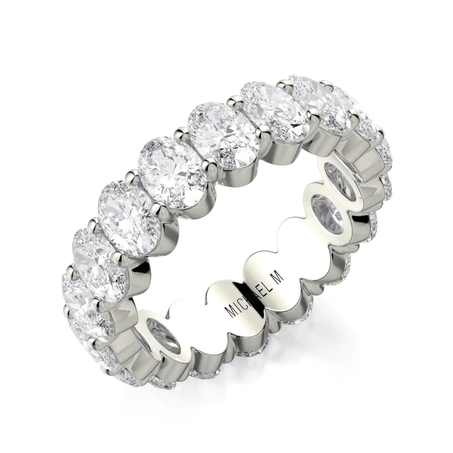 MICHAEL M Wedding Bands Crown Band B331