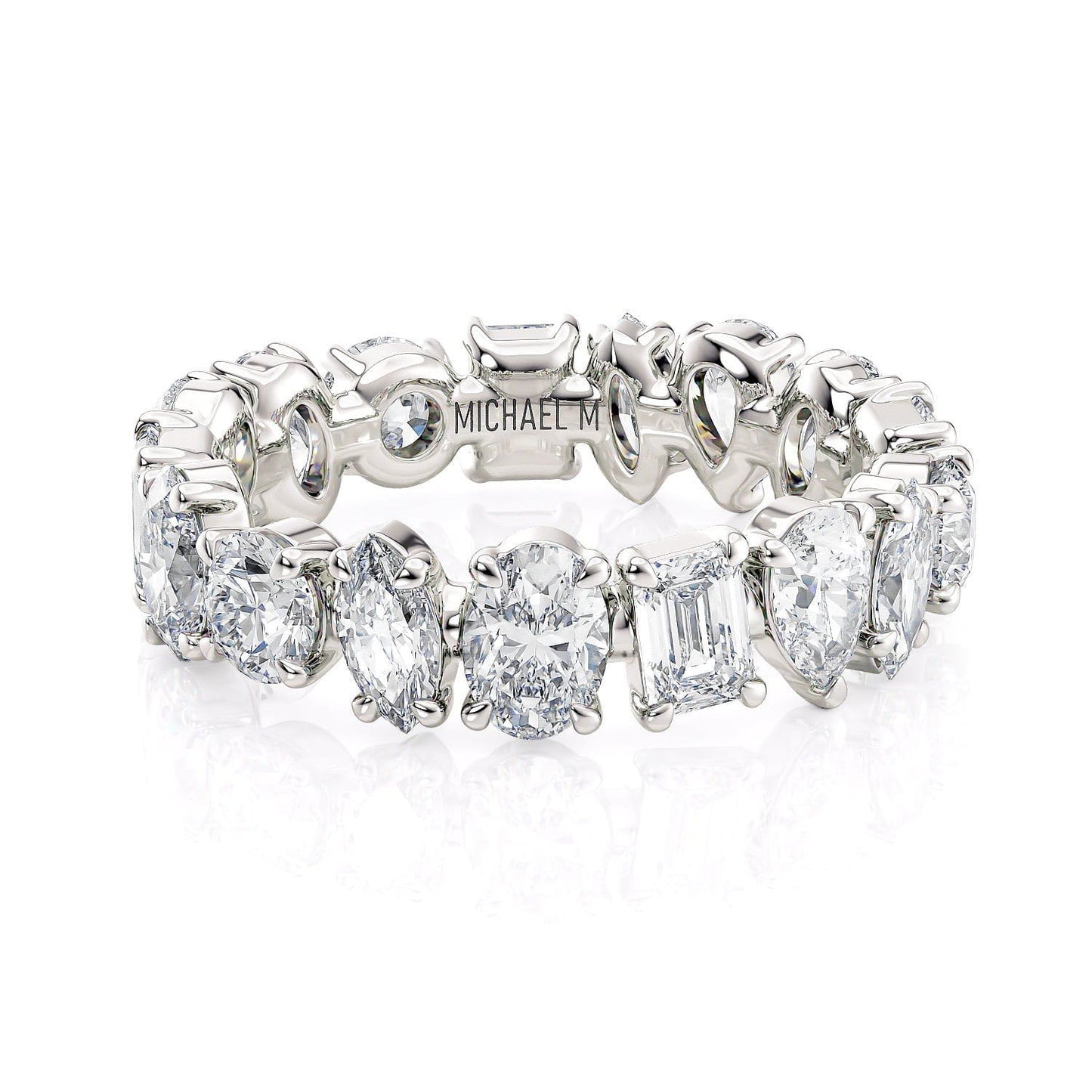MICHAEL M Wedding Bands Crown Band B332