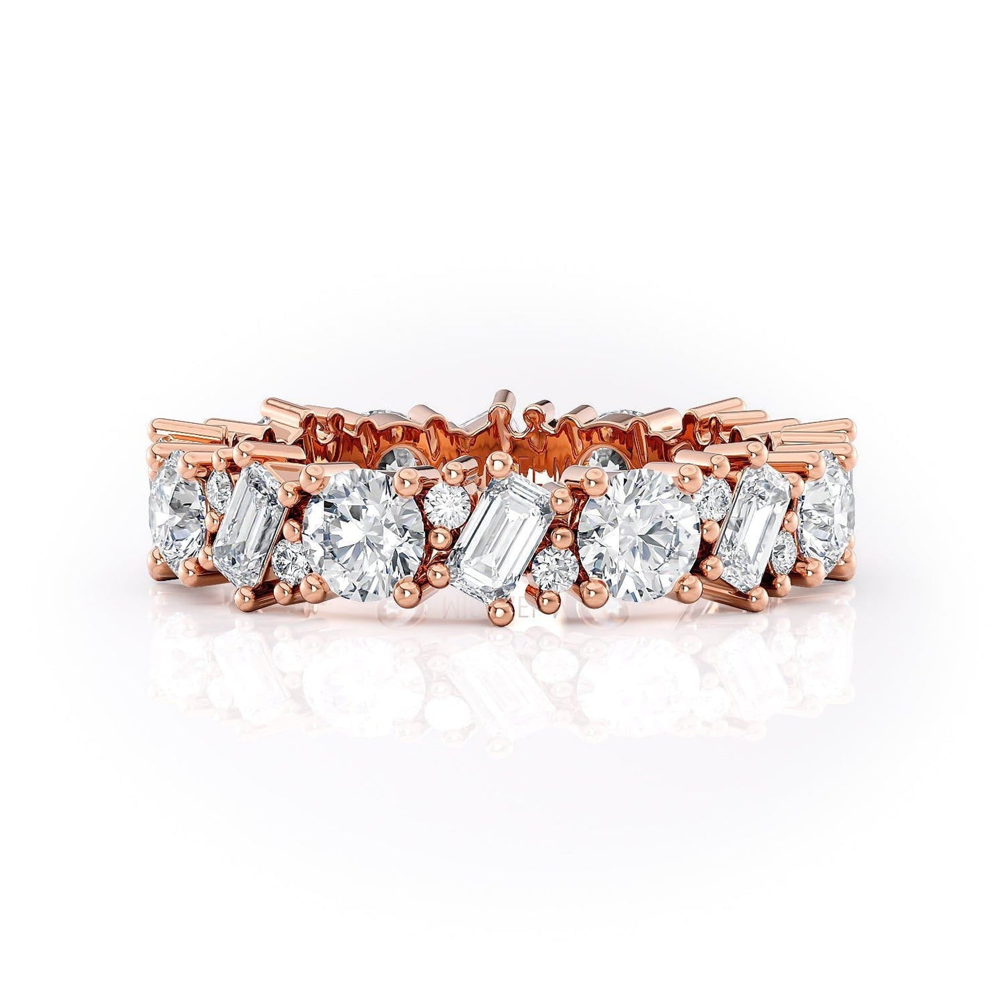 MICHAEL M Wedding Bands Crown Band B333