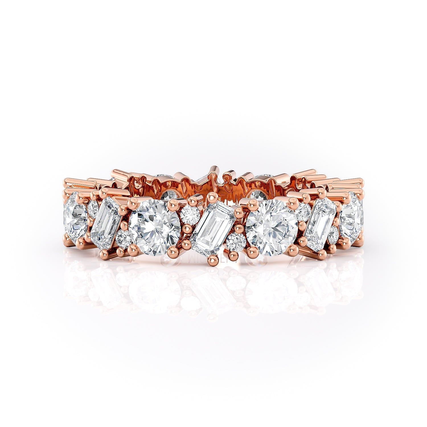 MICHAEL M Wedding Bands Crown Band B333