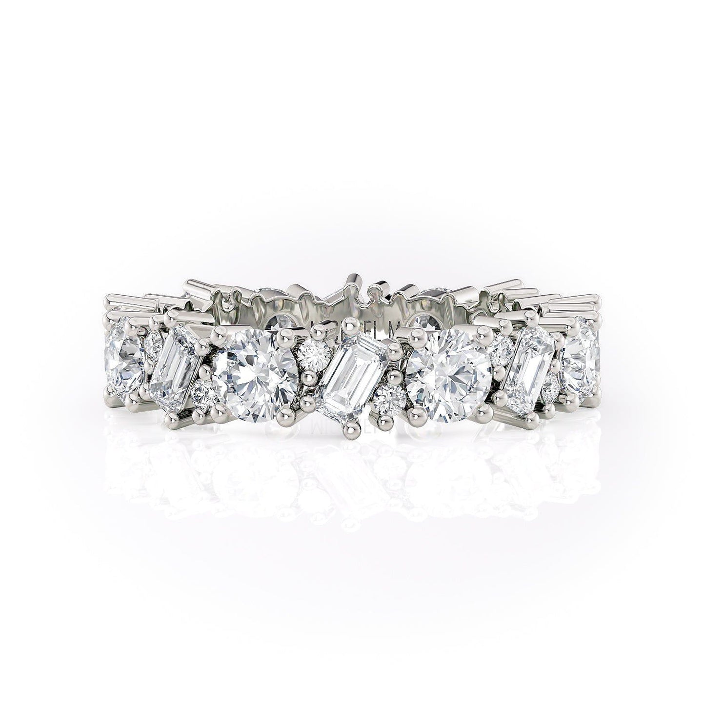 MICHAEL M Wedding Bands Crown Band B333