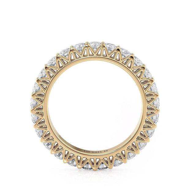 MICHAEL M Wedding Bands Crown Band B334