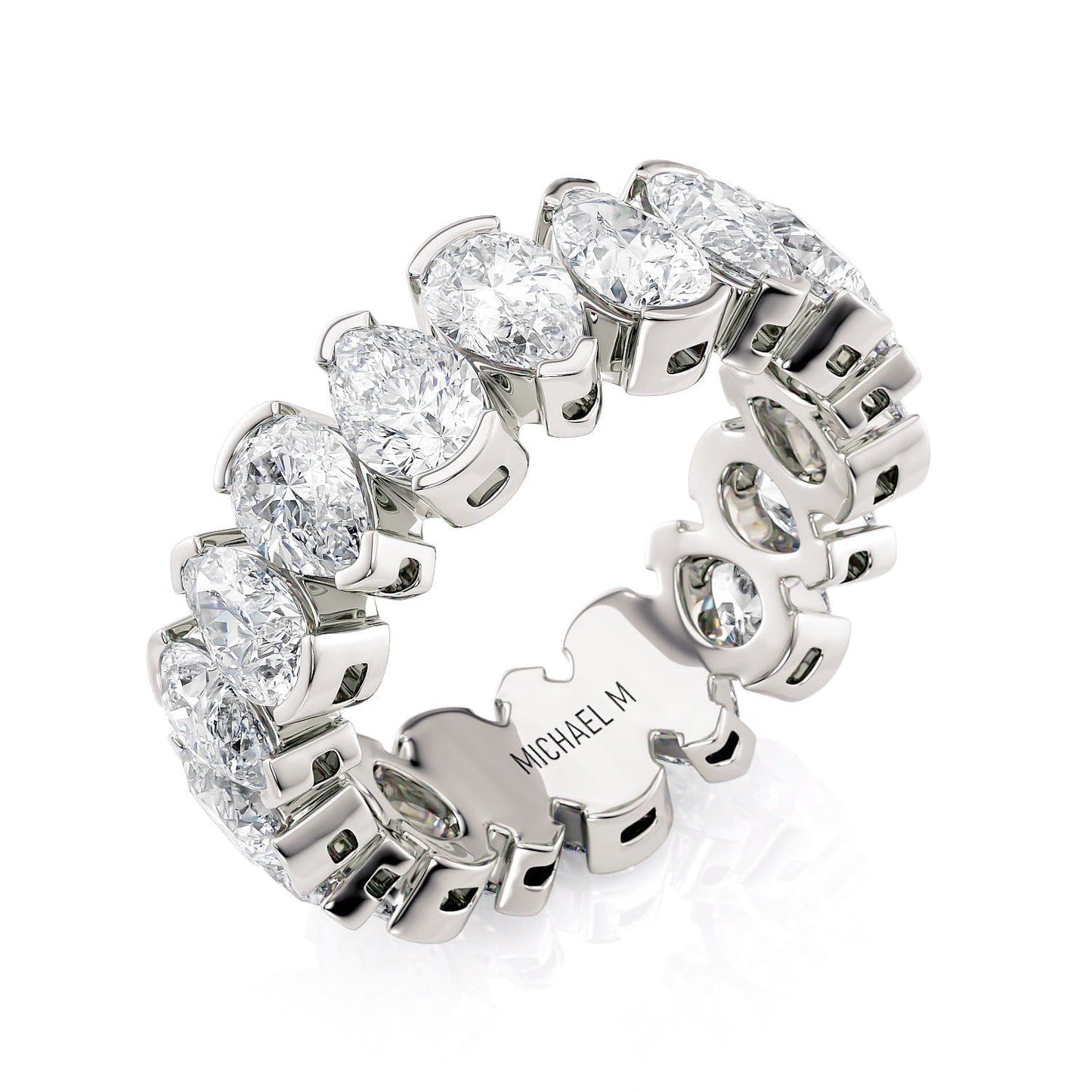 MICHAEL M Wedding Bands Crown Band B336