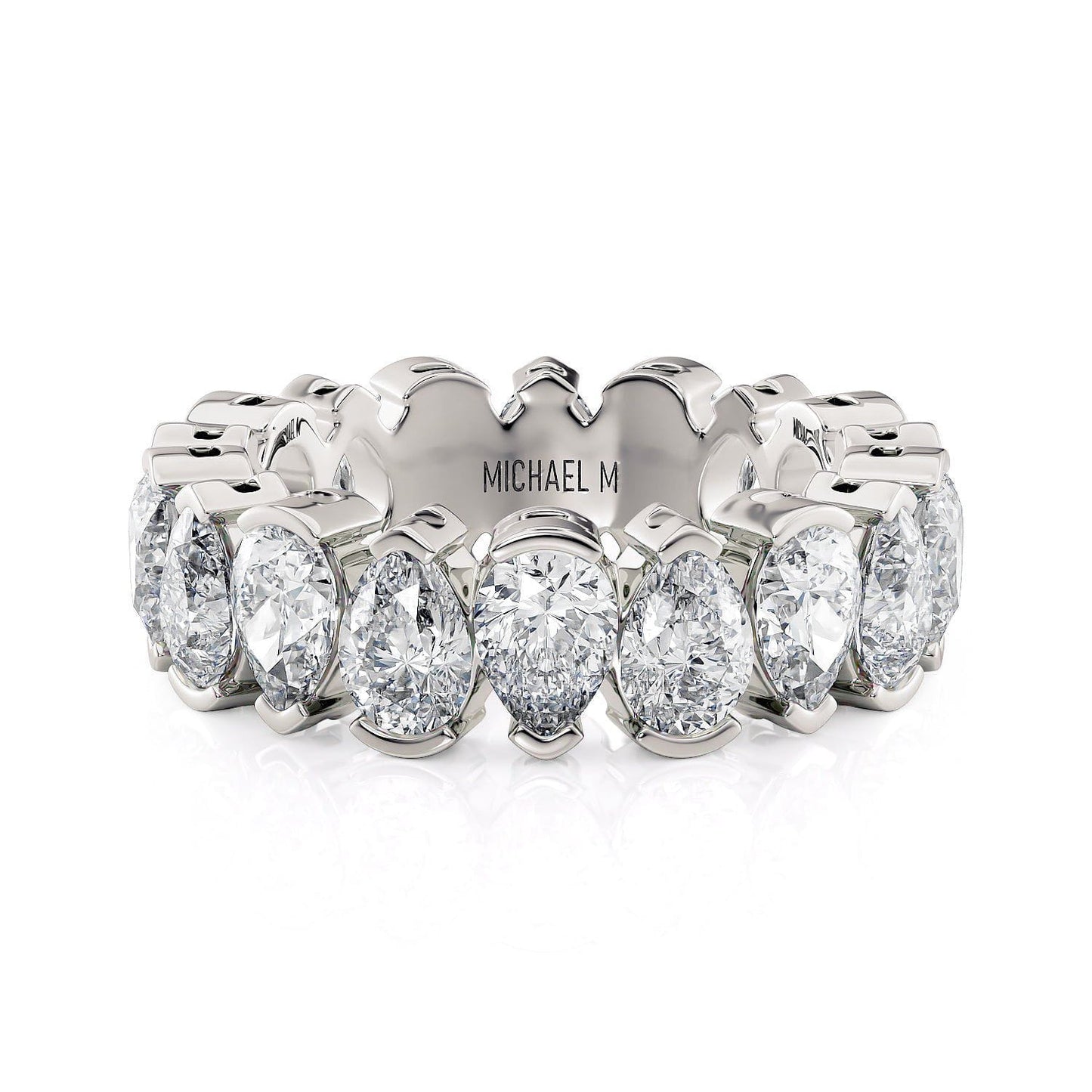 MICHAEL M Wedding Bands Crown Band B336