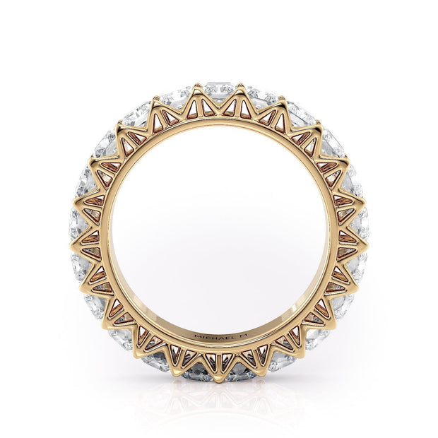 MICHAEL M Wedding Bands Crown Band B337