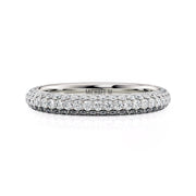 MICHAEL M Wedding Bands Platinum Wedding Band R812B