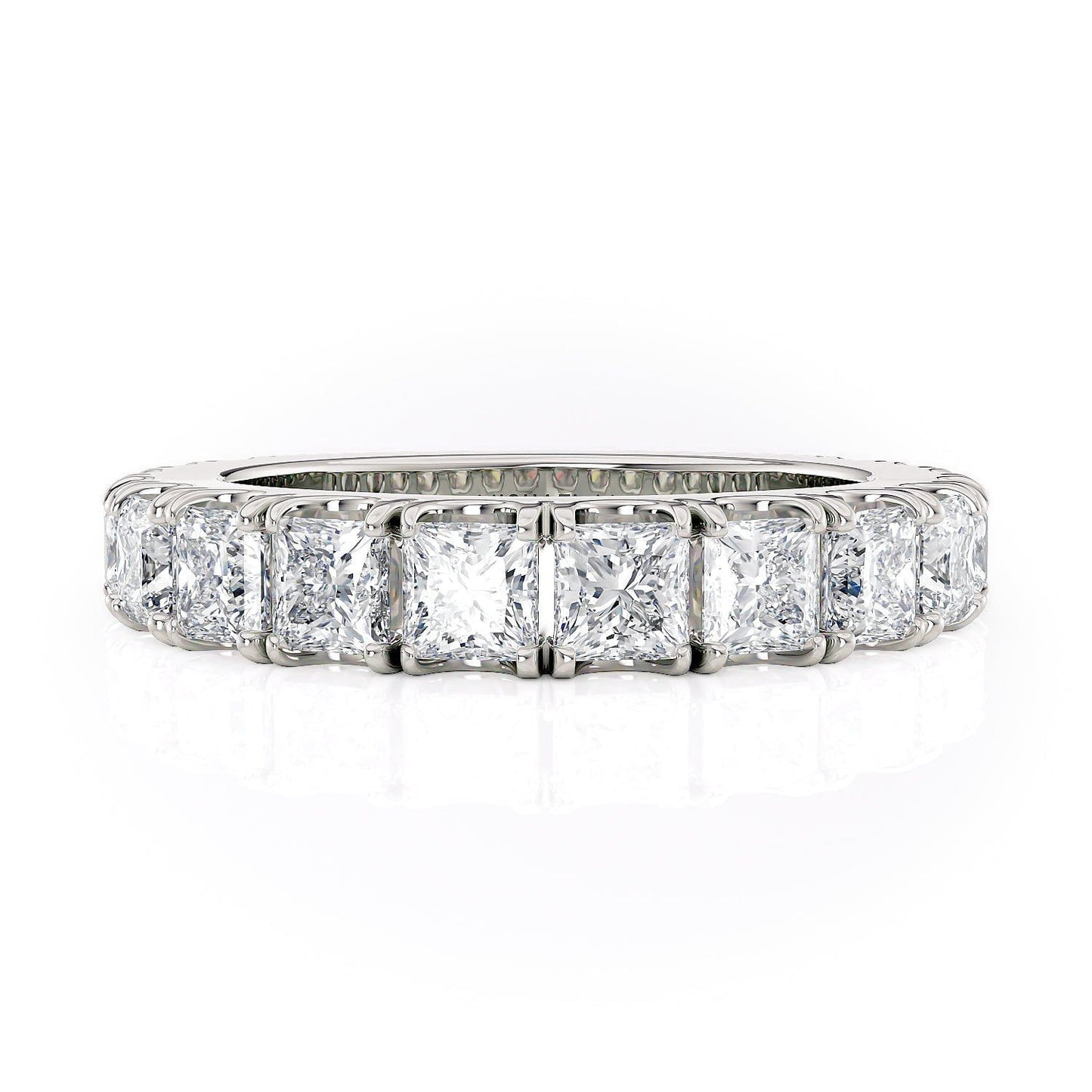 MICHAEL M Wedding Bands Platinum Wedding Band R813B