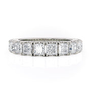 MICHAEL M Wedding Bands Platinum Wedding Band R813B