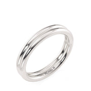 MICHAEL M Wedding Bands Platinum Wedding Band R819B