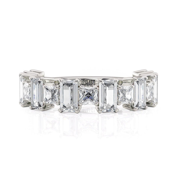 MICHAEL M Wedding Bands Platinum Wedding Band R824B