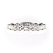 MICHAEL M Wedding Bands Platinum Wedding Band R829B