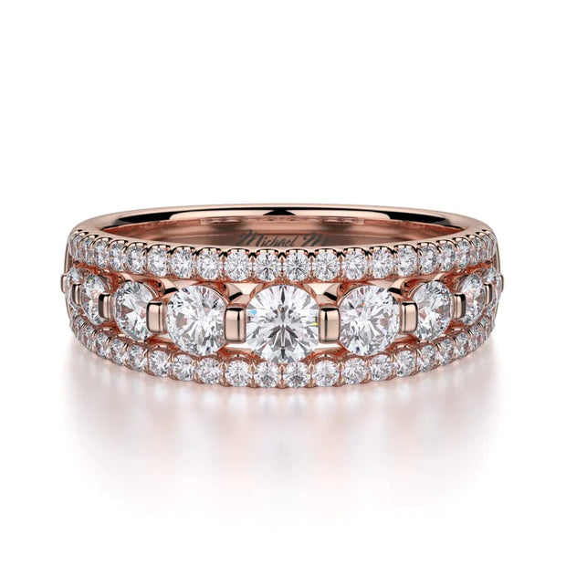 MICHAEL M Wedding Bands Rose Gold Wedding band R306B R306BRG