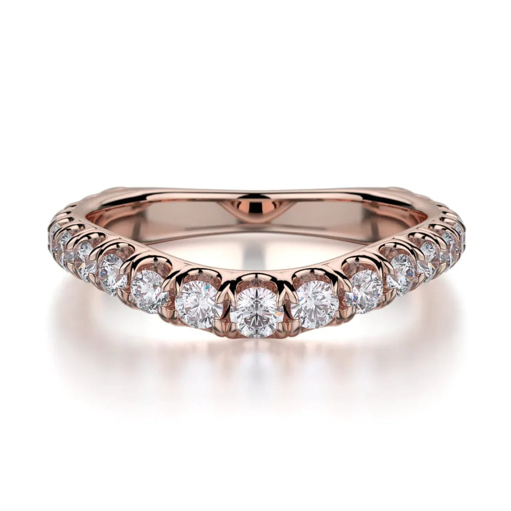 MICHAEL M Wedding Bands Rose Gold Wedding band R440B R440BRG