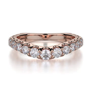 MICHAEL M Wedding Bands Rose Gold Wedding band R440LB R440LBRG