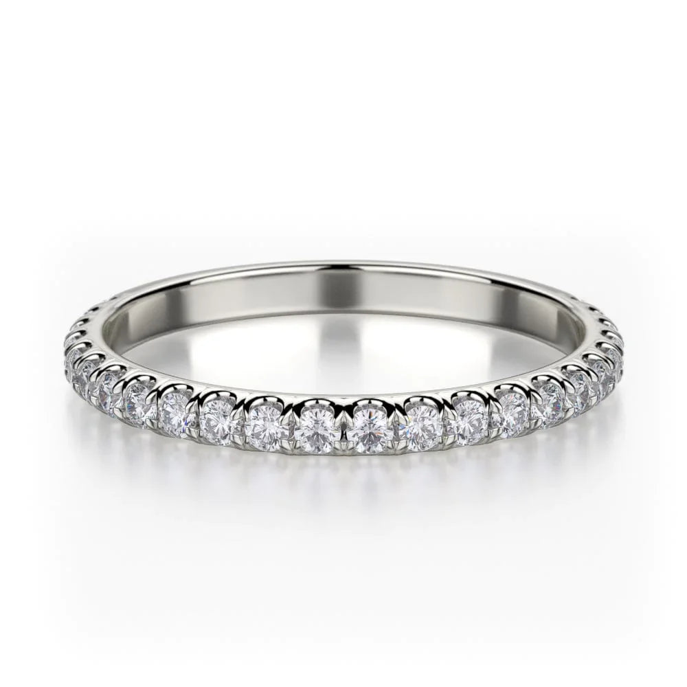 MICHAEL M Wedding Bands White Gold Wedding band R371B R371BWG