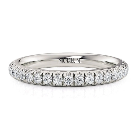 MICHAEL M Wedding Bands White Gold Wedding band R371B4 R371B2WG