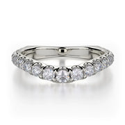 MICHAEL M Wedding Bands White Gold Wedding band R440B R440BWG