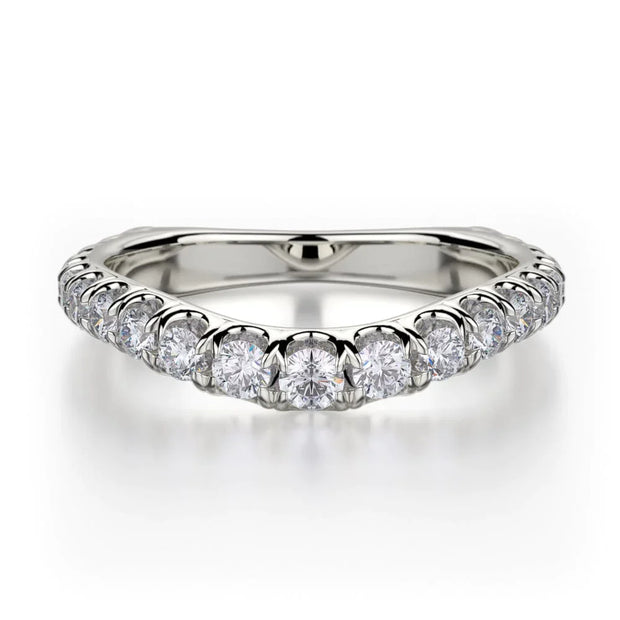 MICHAEL M Wedding Bands White Gold Wedding band R440B R440BWG