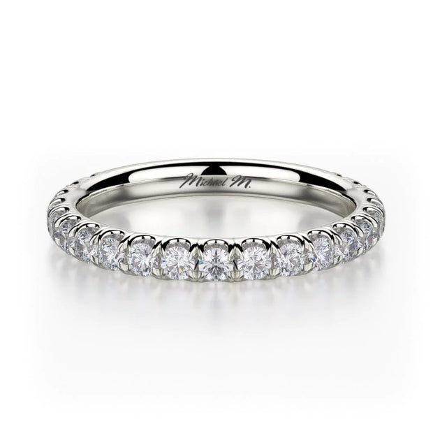 MICHAEL M Wedding Bands White Gold Wedding band R536B R536BWG