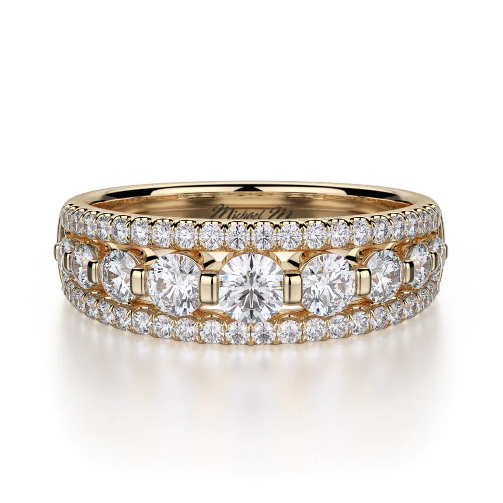 MICHAEL M Wedding Bands Yellow Gold Wedding band R306B R306BYG
