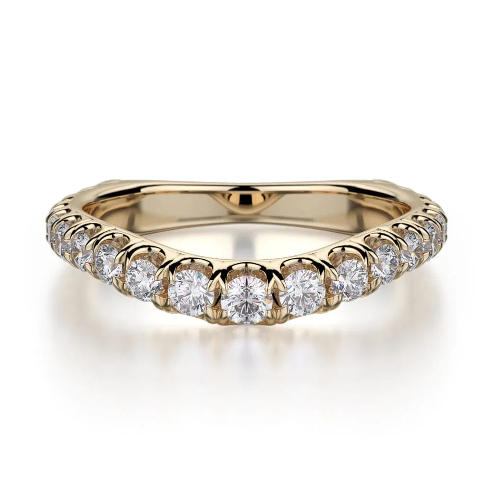 MICHAEL M Wedding Bands Yellow Gold Wedding band R440B R440BYG