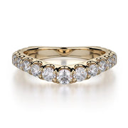 MICHAEL M Wedding Bands Yellow Gold Wedding band R440LB R440LBYG