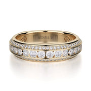 MICHAEL M Wedding Bands Yellow Gold Wedding band R656B R656BYG