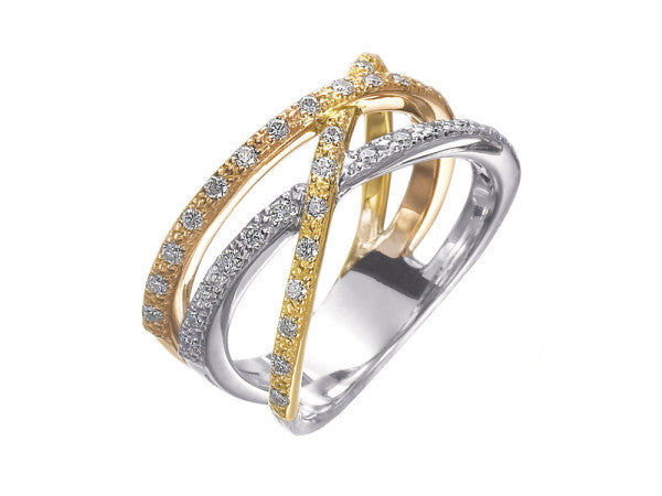 Alor Aloro Multi Color Diamond Ring