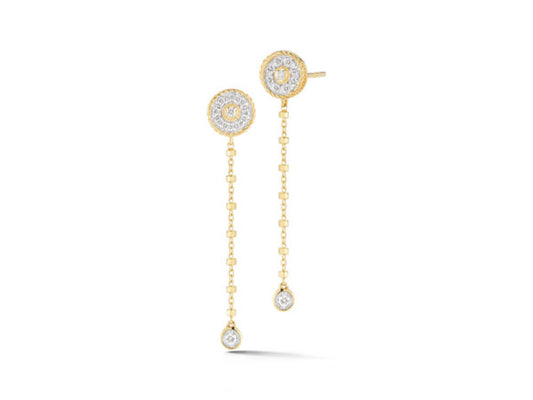 Alor Aloro Yellow Dangle Earrings