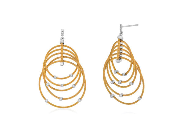 Alor Classique Yellow Dangle Earrings