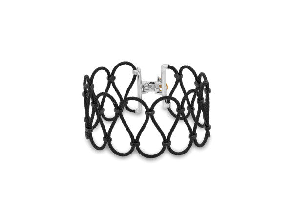 Alor Noir Ribbon Bracelet
