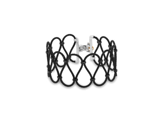 Alor Noir Ribbon Bracelet