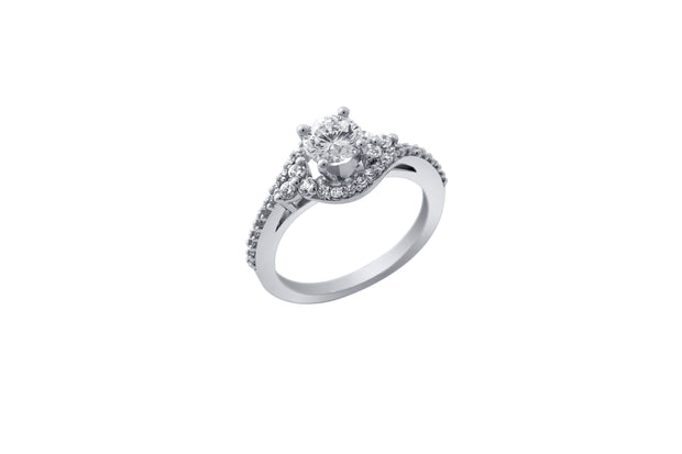 Ashoori & Co. Private Collection 14k Engagement Ring 109684B