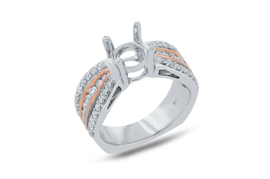 Ashoori & Co. Private Collection 14k Engagement Ring A2400BA
