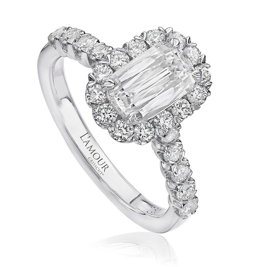 L’AMOUR CRISSCUT® DIAMOND ENGAGEMENT RING - L101-100
