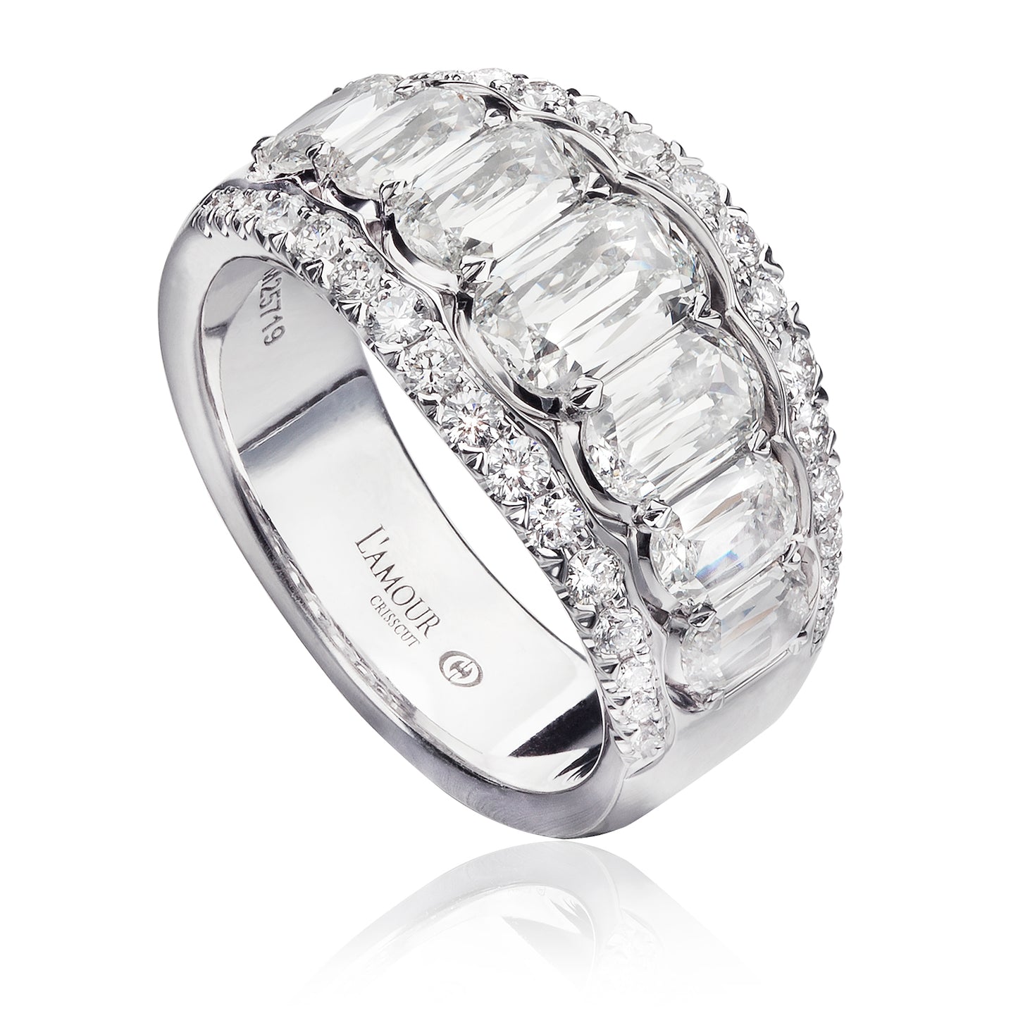 L’AMOUR CRISSCUT® DIAMOND BAND - L134-175