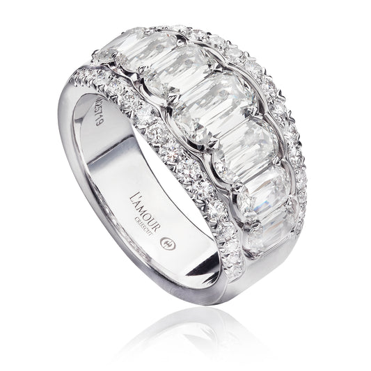 L’AMOUR CRISSCUT® DIAMOND BAND - L134-175