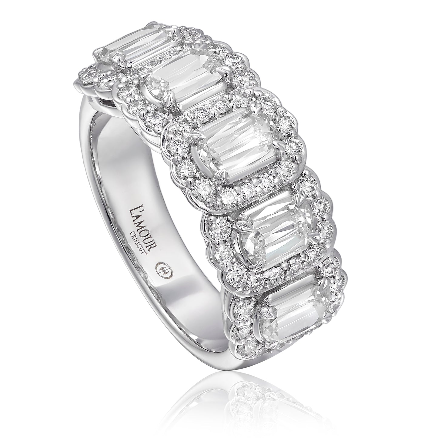 L’AMOUR CRISSCUT® DIAMOND BAND - L255-5-125