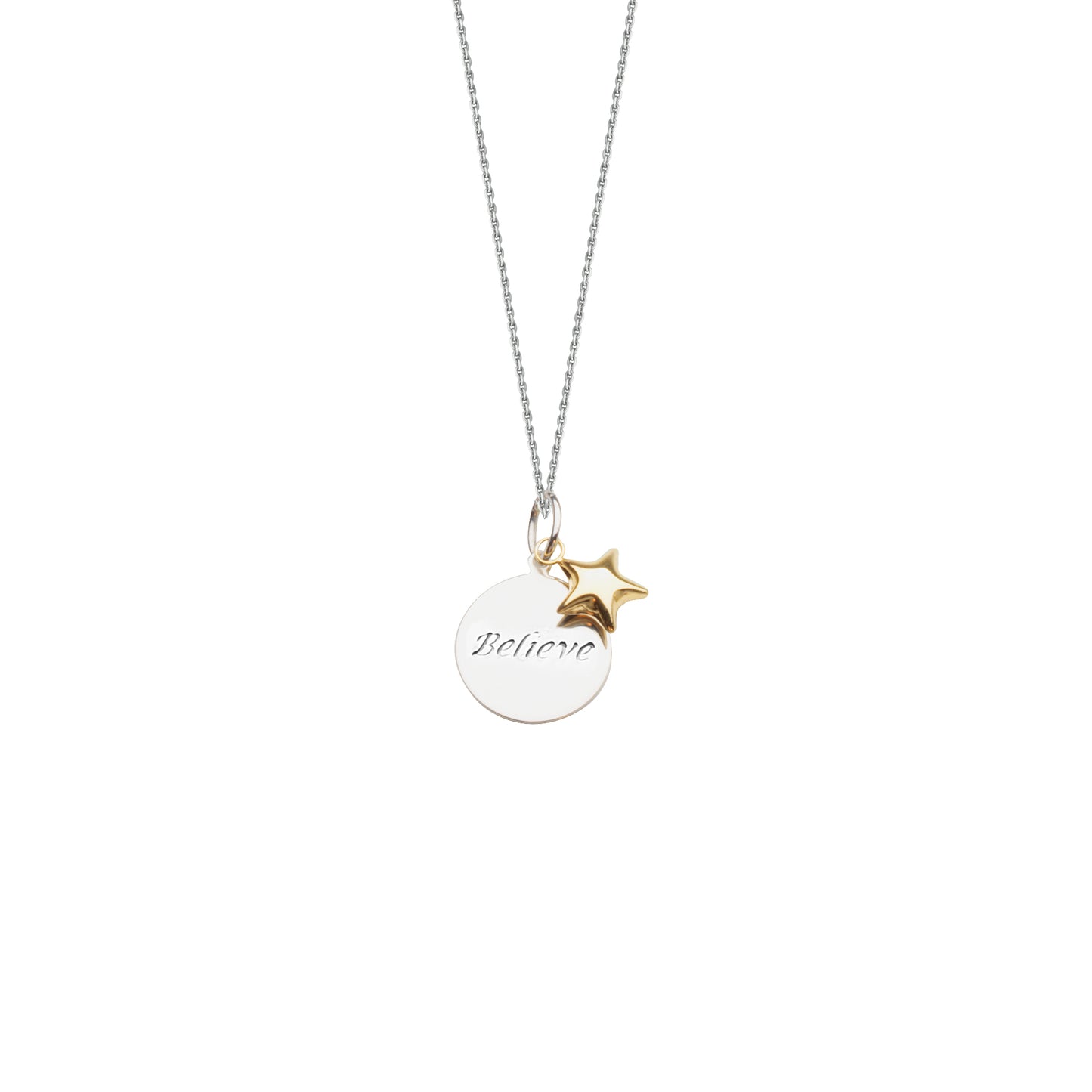 Little Expressions Believe Pendant