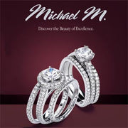 Michael M. R713 Engagement Ring Platinum