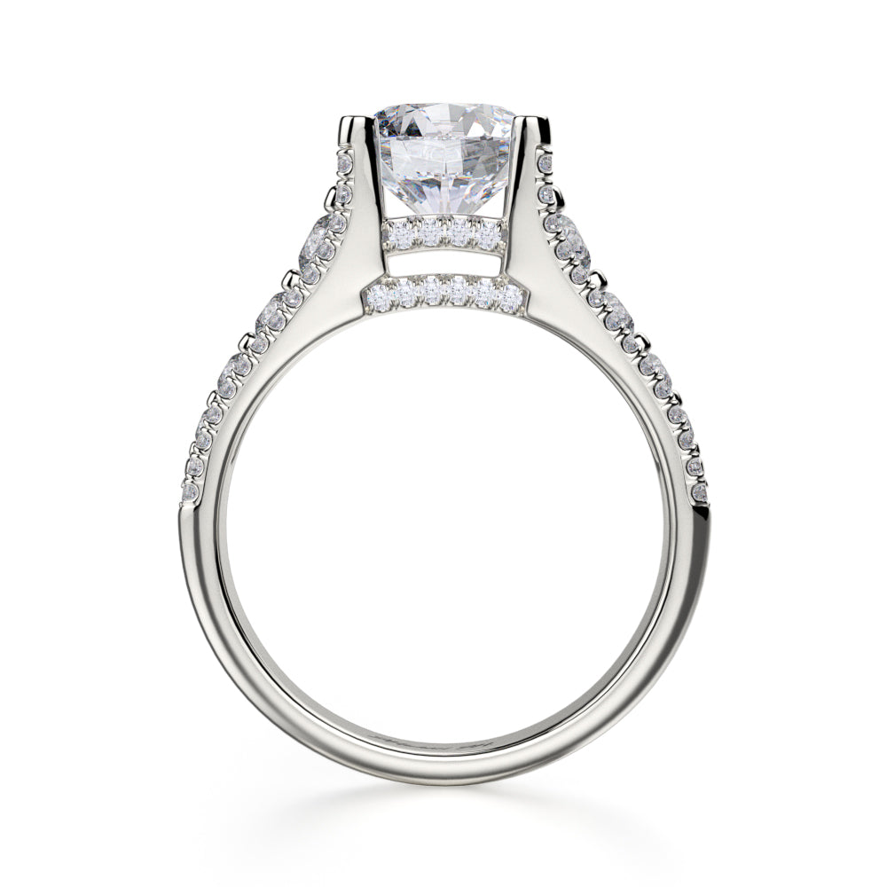 Michael M. R306S Engagement Ring Platinum