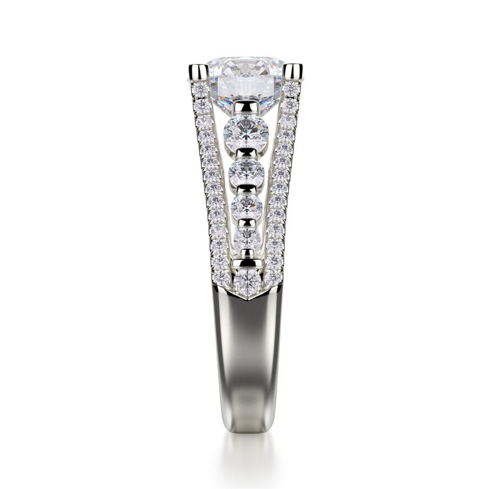 Michael M. R306S Engagement Ring Platinum